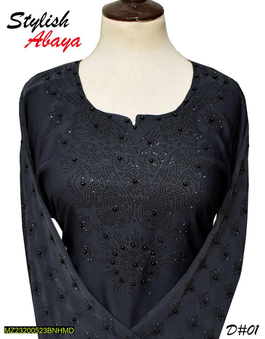 Premium Nidha Embroidered Abaya for Women